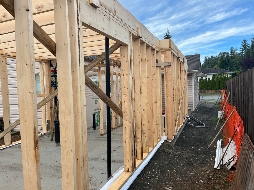 Construction in Courtenay