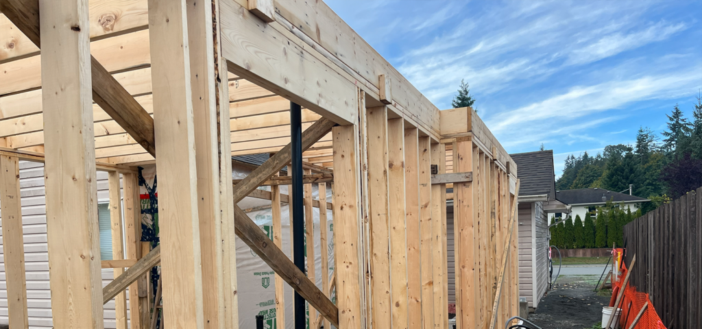 Construction in Courtenay
